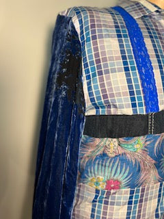 Upcycled Mixed Media Shirt