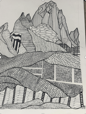 Zentangle - What Interests Me Project (Karyn)