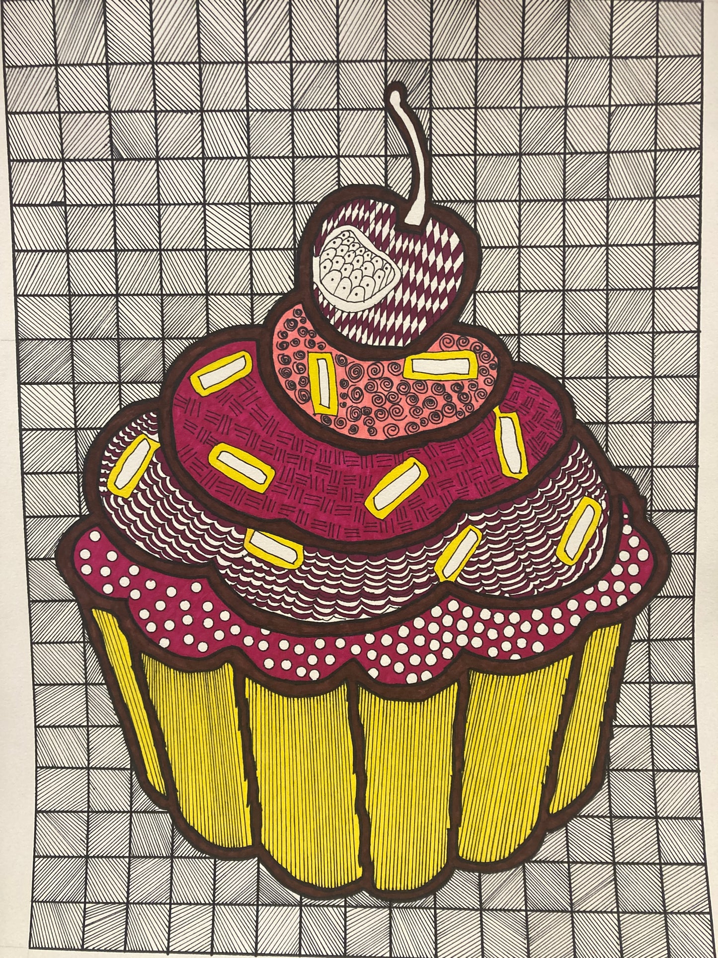 Zentangle - What Interests Me Project (Maryuri)