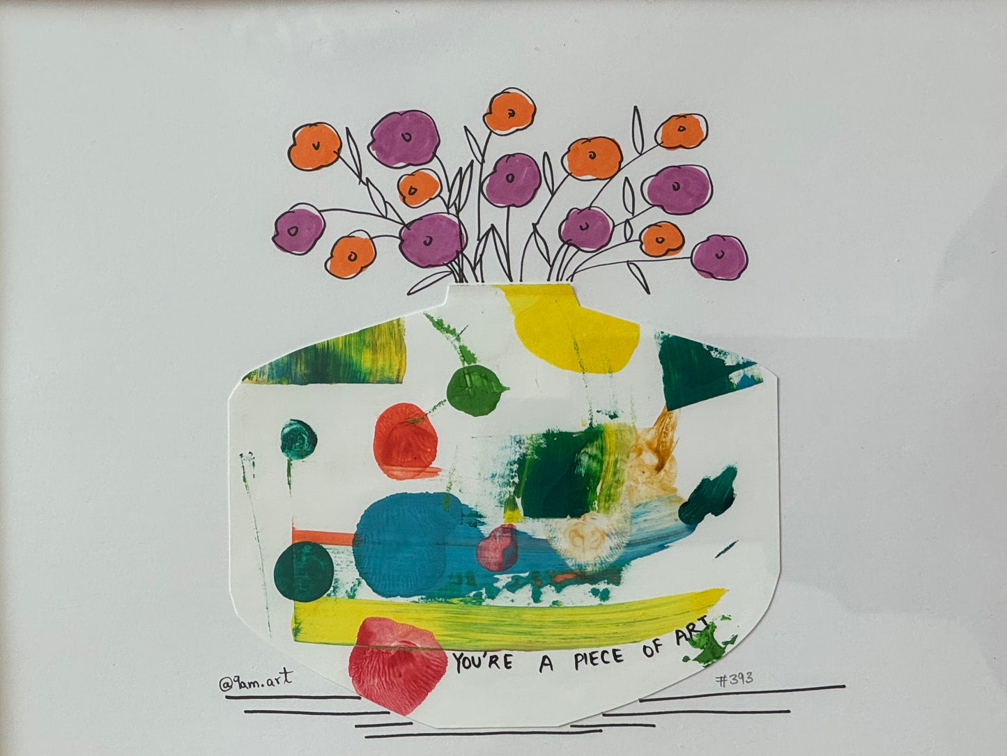 Collage Floral #393