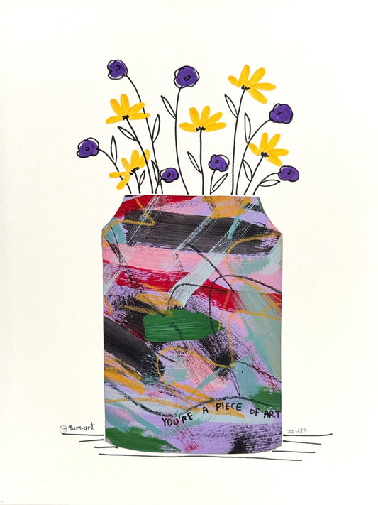 Collage Floral #489