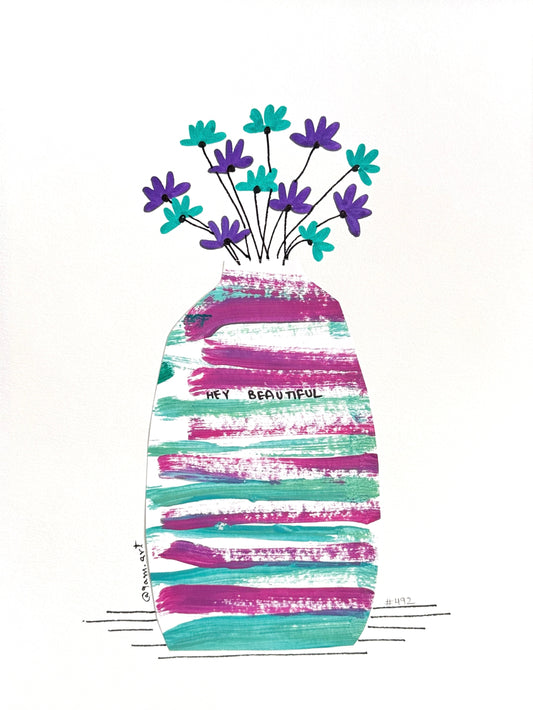 Collage Floral #492