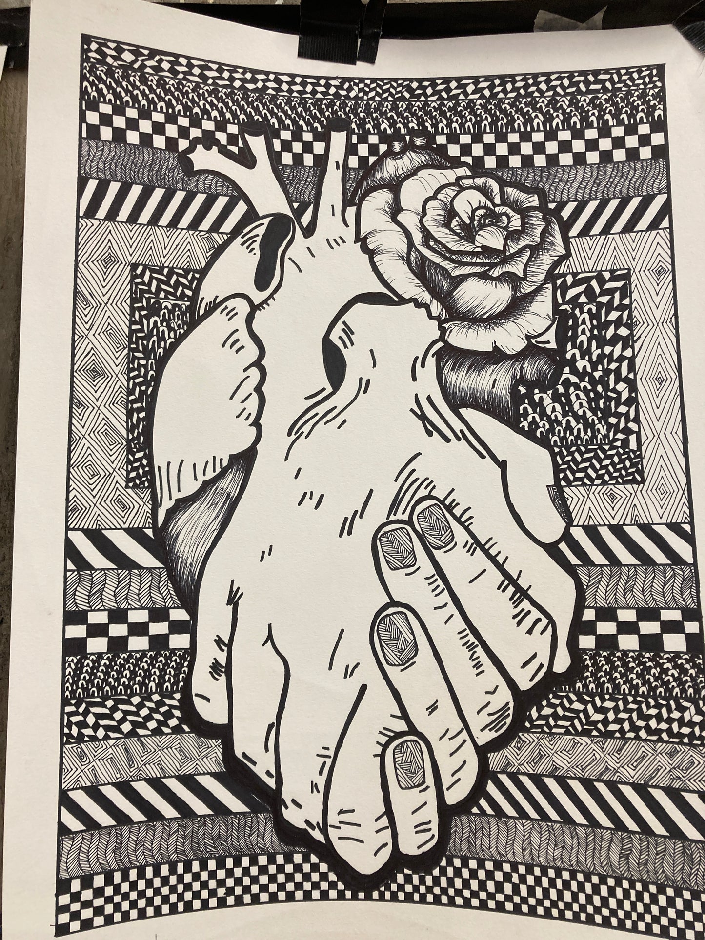 Zentangle - What Interests Me Project (Amanda)
