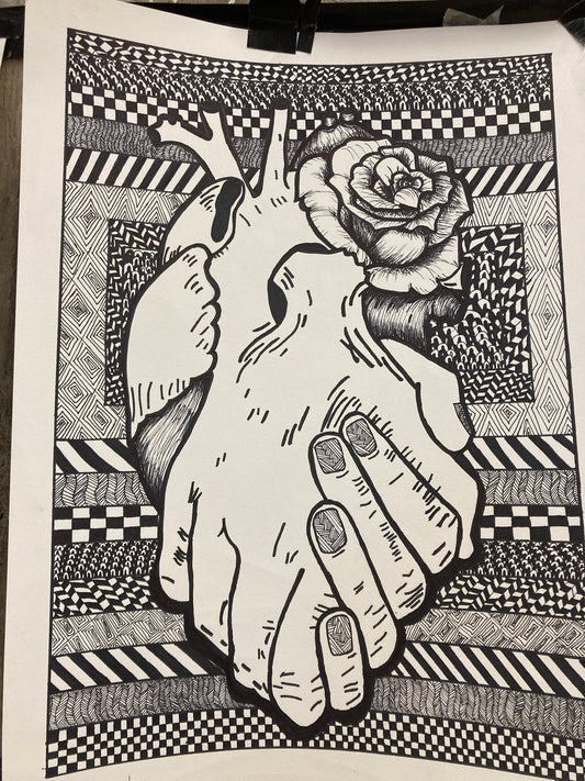 Zentangle - What Interests Me Project (Amanda)