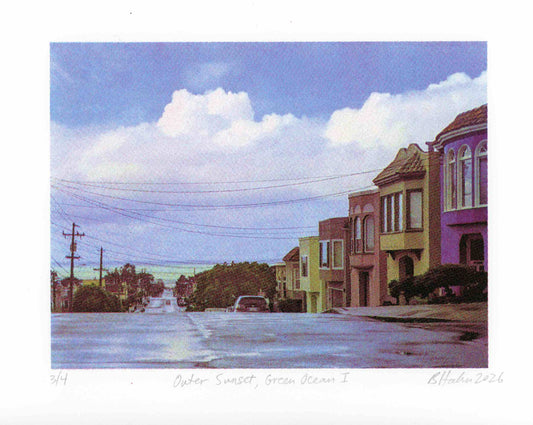Outer Sunset, Green Ocean I (3/4)