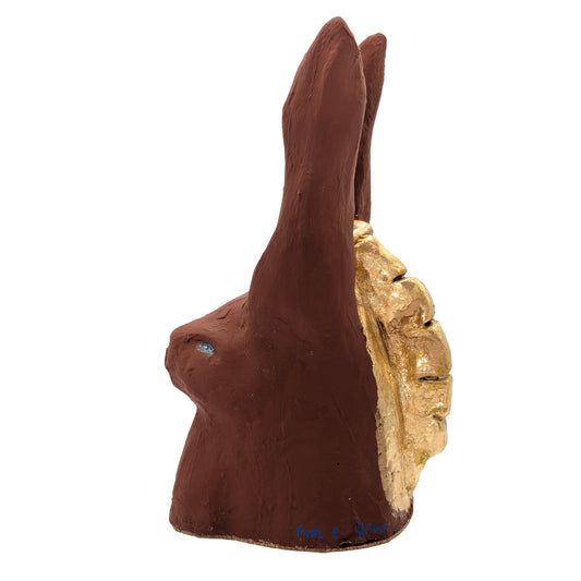 Disapproving Bunny Head - Mohawk