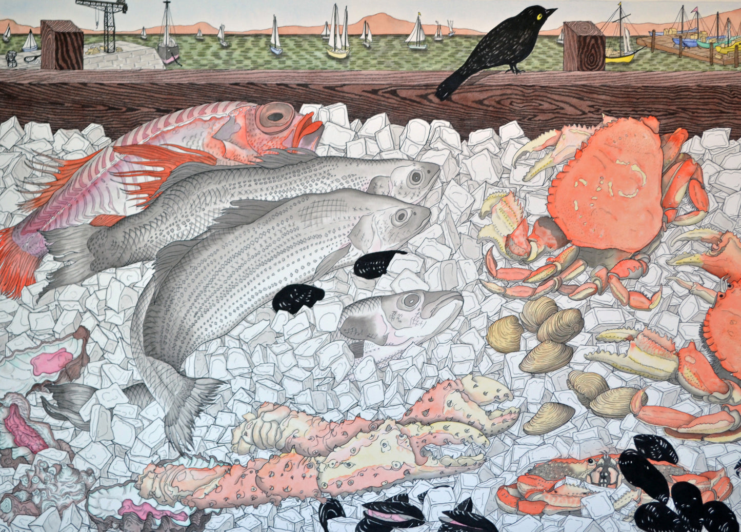 Fish Market at Fisherman's Wharf