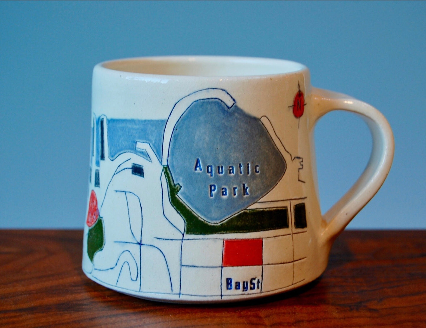 Aquatic Park - San Francisco Map Mug