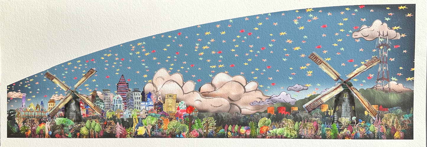 The Brandeis School of San Francisco Library Mural
