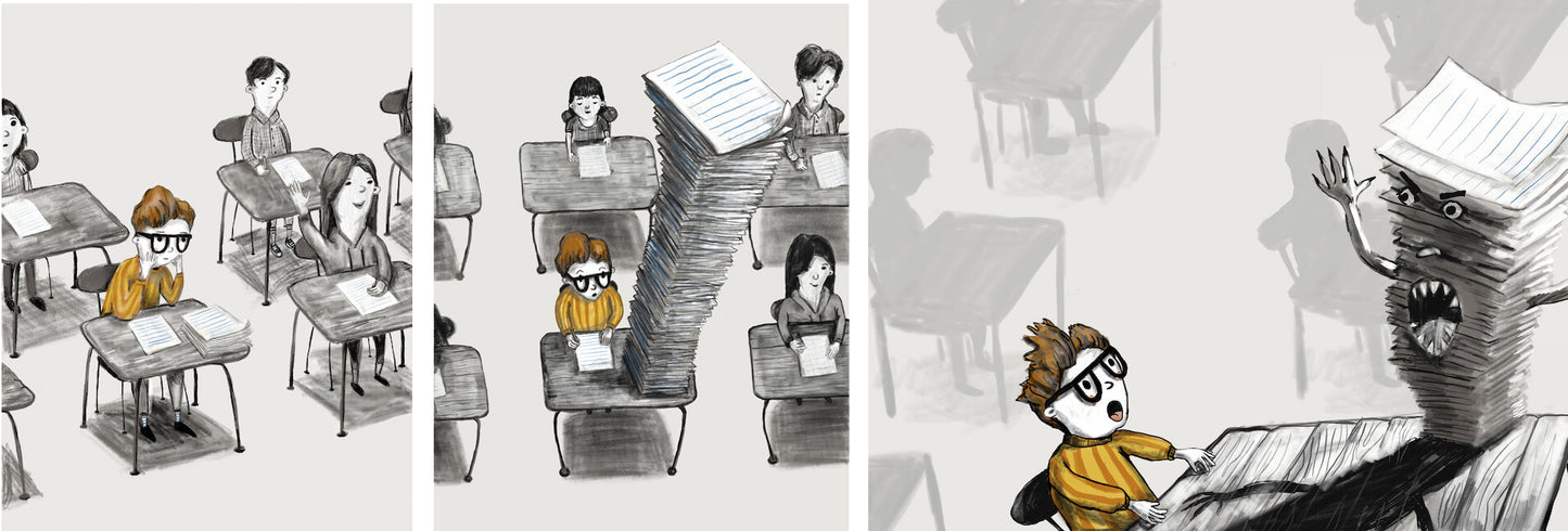 Evander and the Homework Monster
