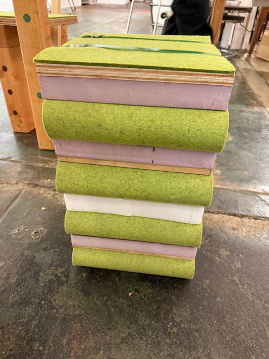 Ingrain: Stool C (Pure Green)