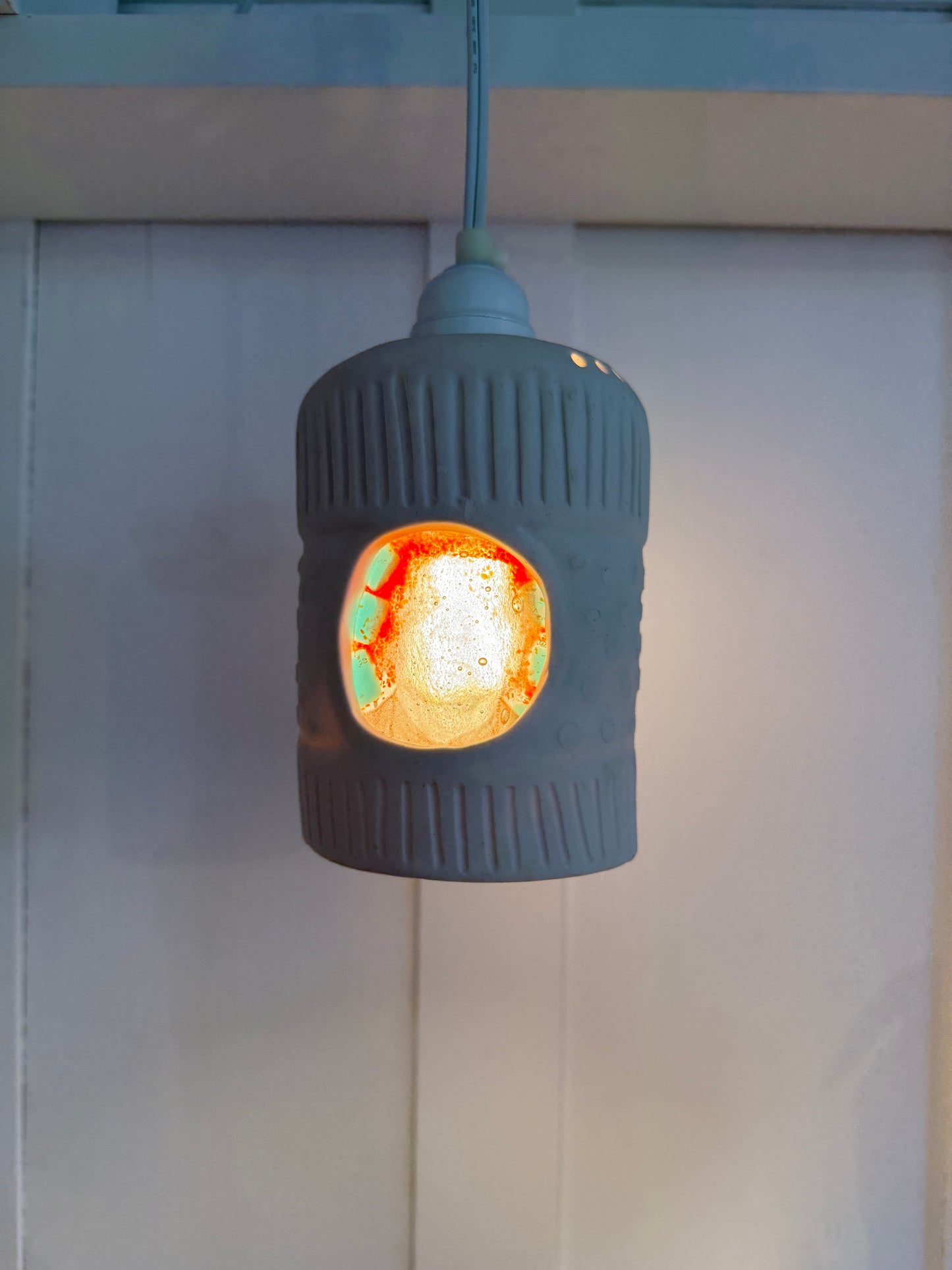 Glass Mugshot Pendant Lamp