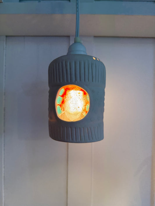 Glass Mugshot Pendant Lamp