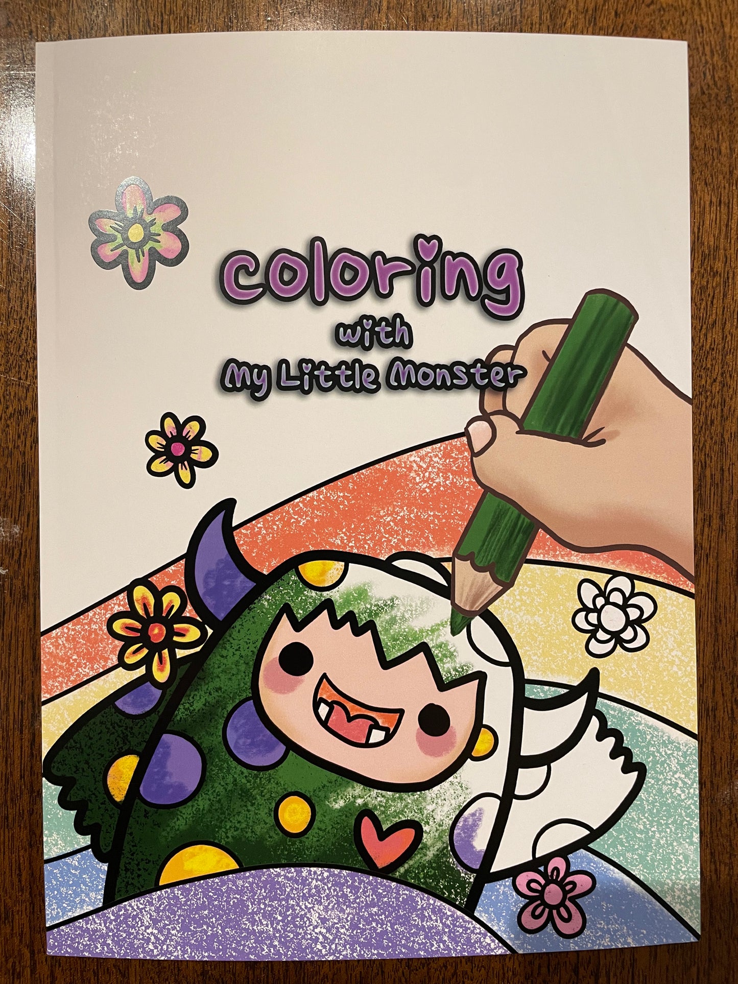 Coloring with My Little Monster