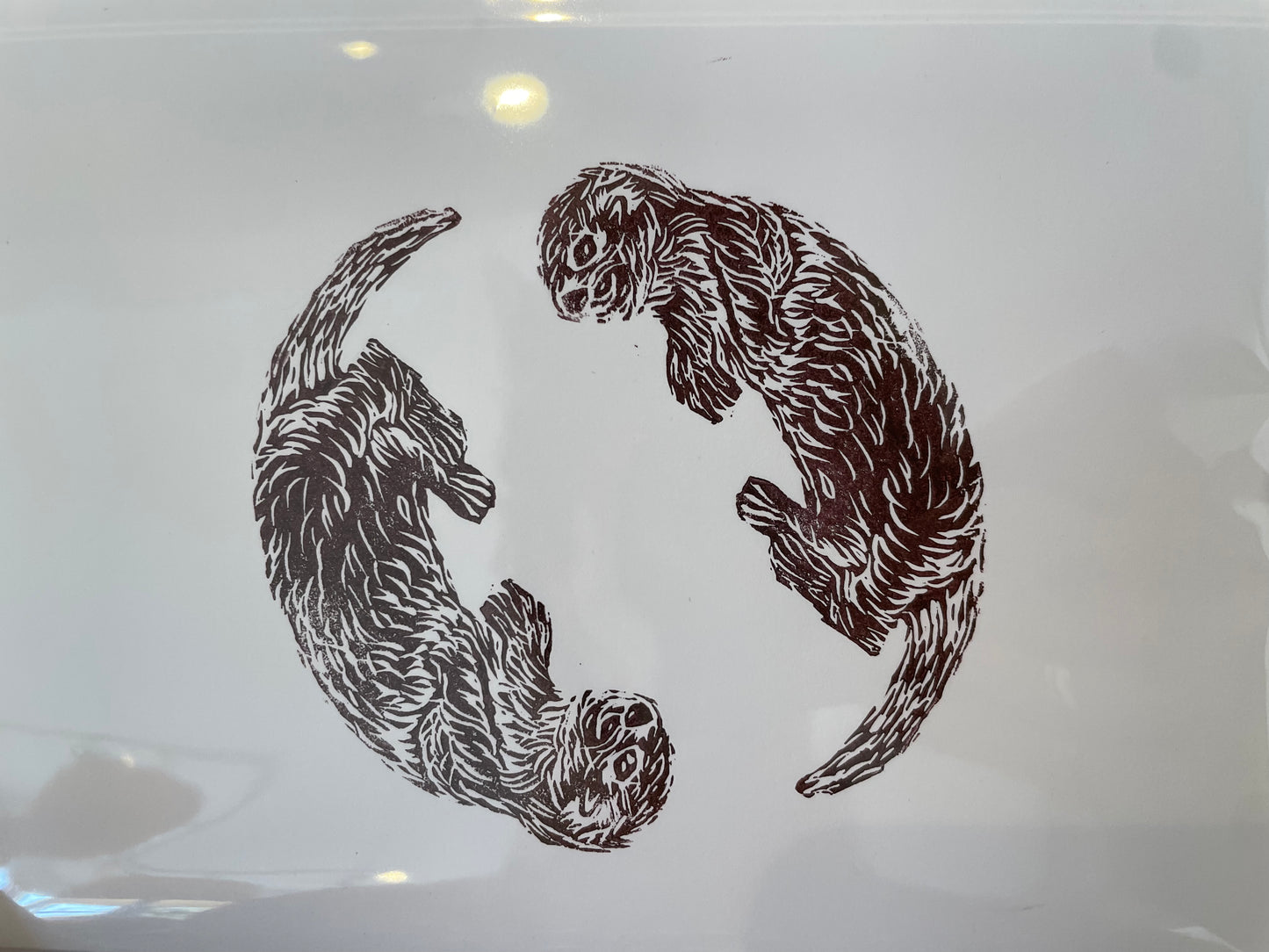 Playful Otters