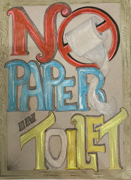 No Paper in Toilet