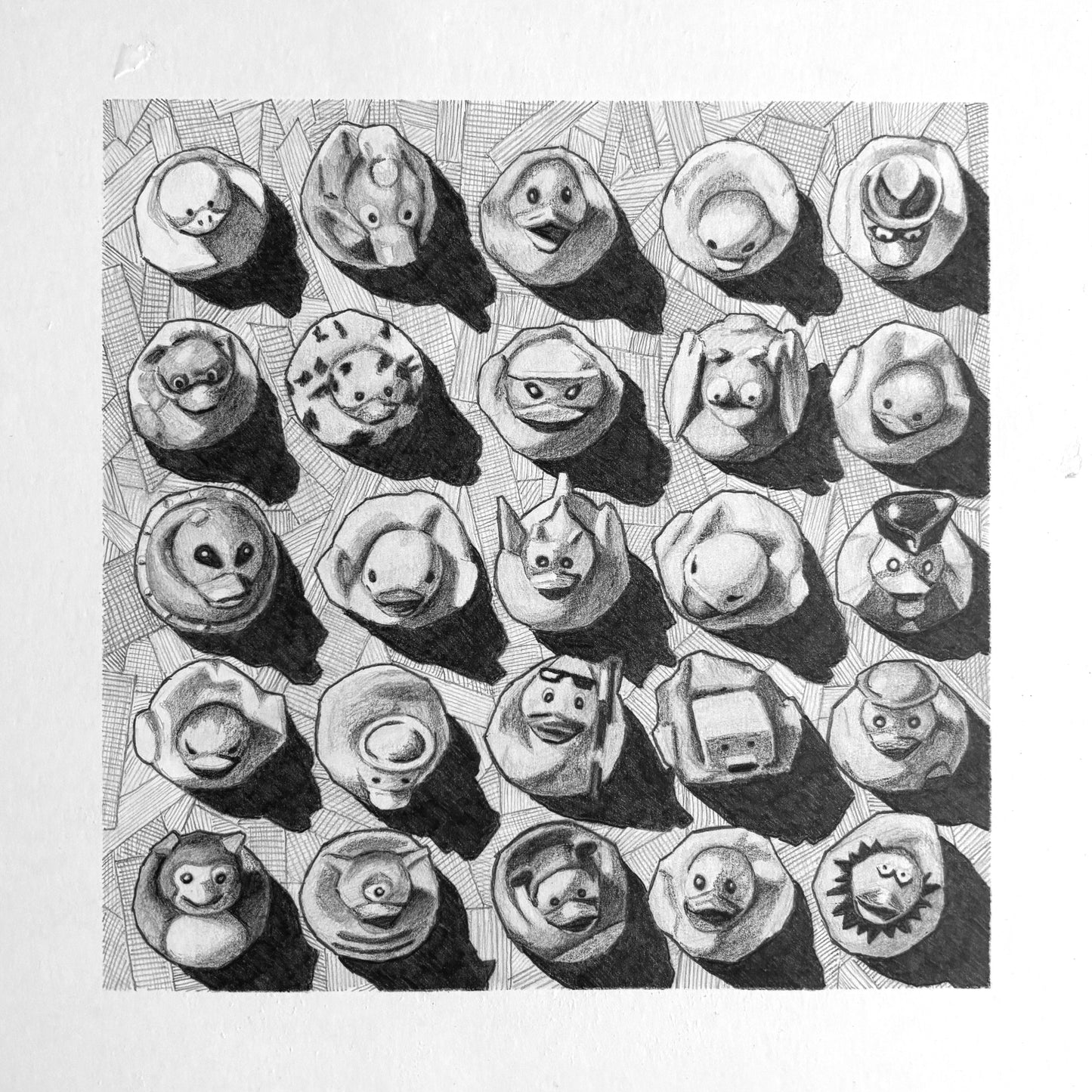 Ducks on a Wall