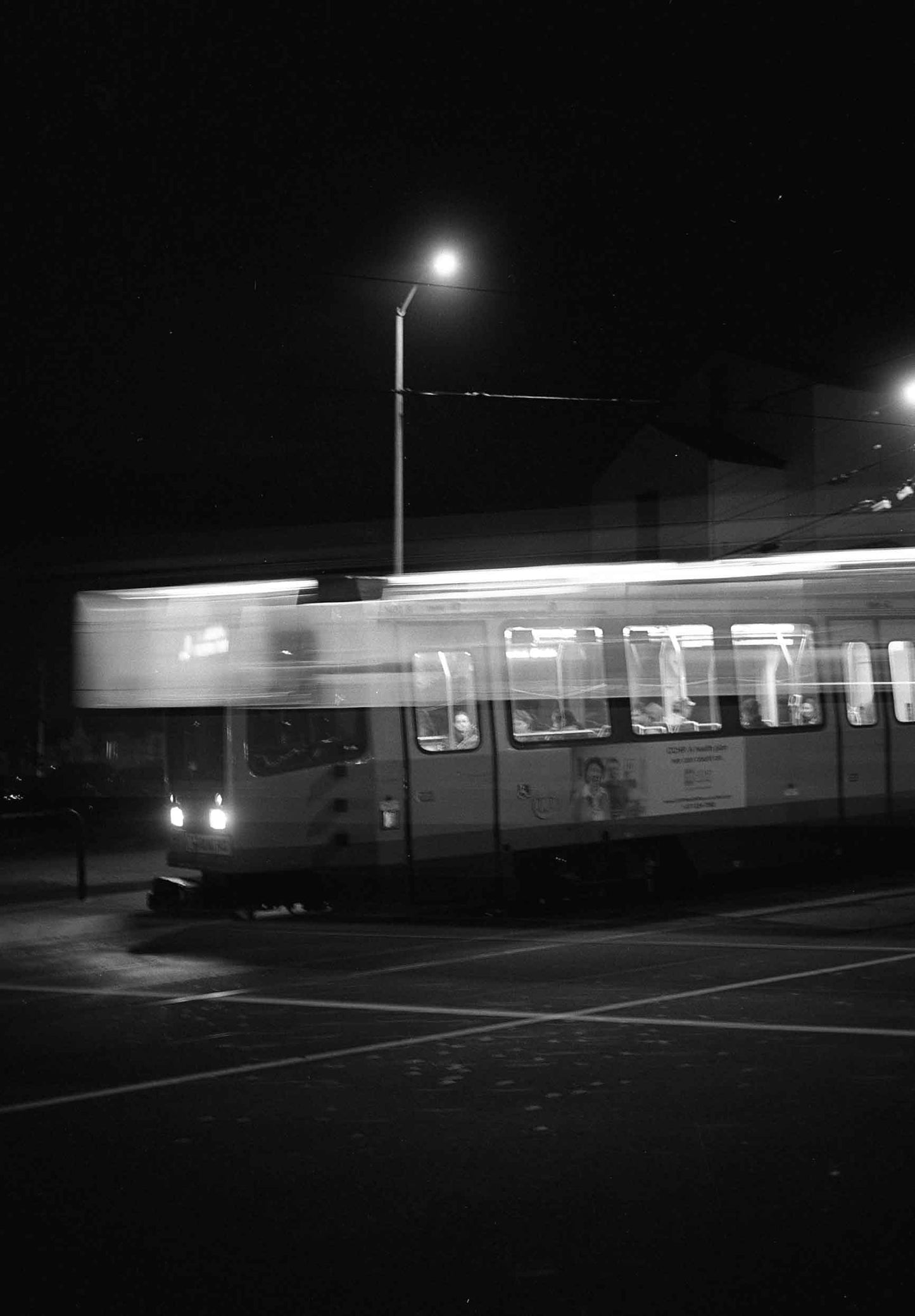 N Judah at Night San Francisco