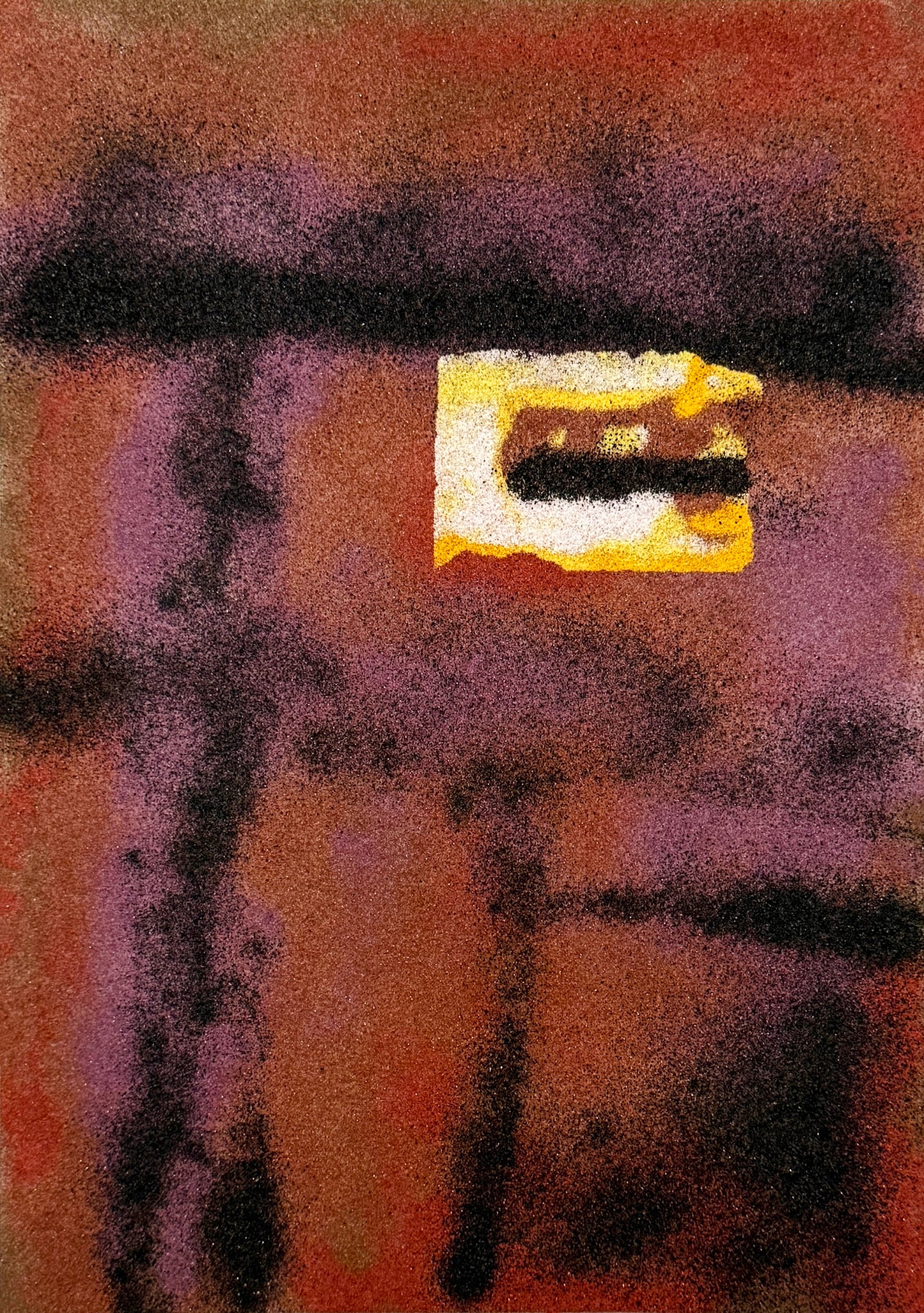 Self-Collage (Sand Series) 16
