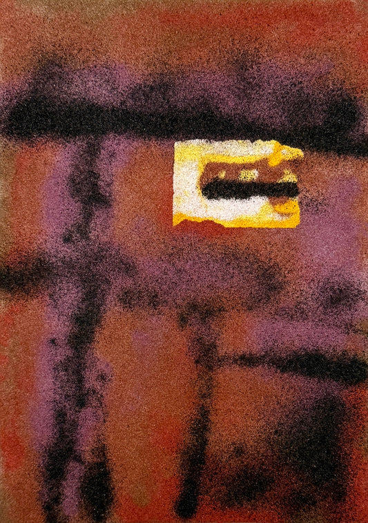 Self-Collage (Sand Series) 16