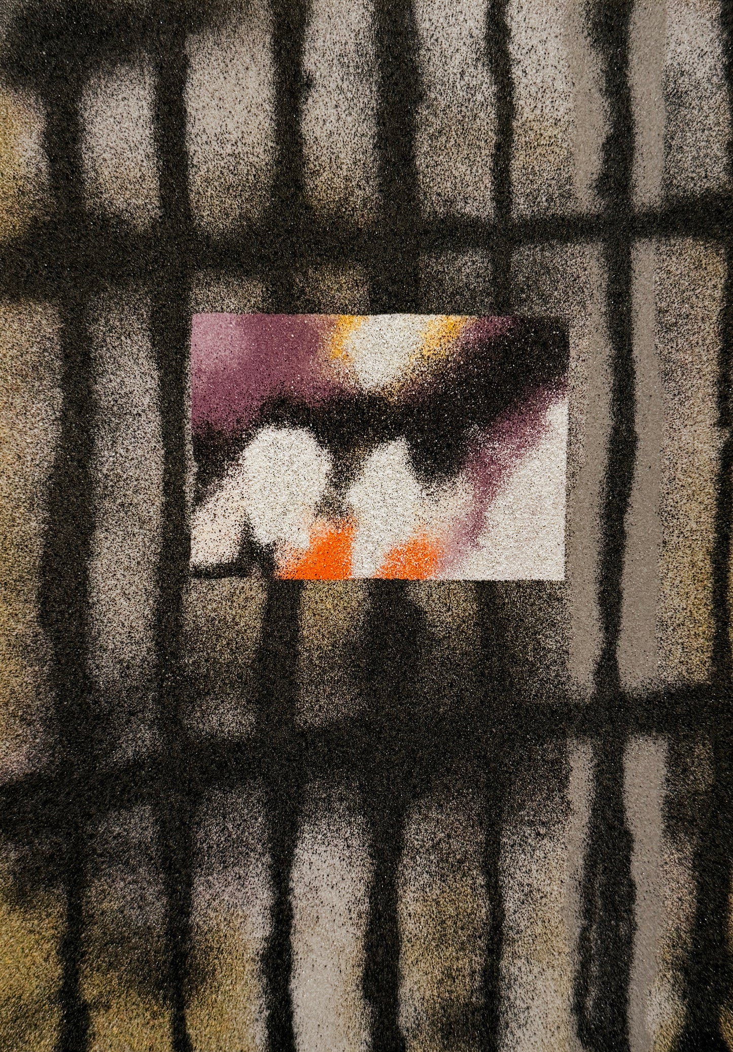 Self-Collage (Sand Series) 17