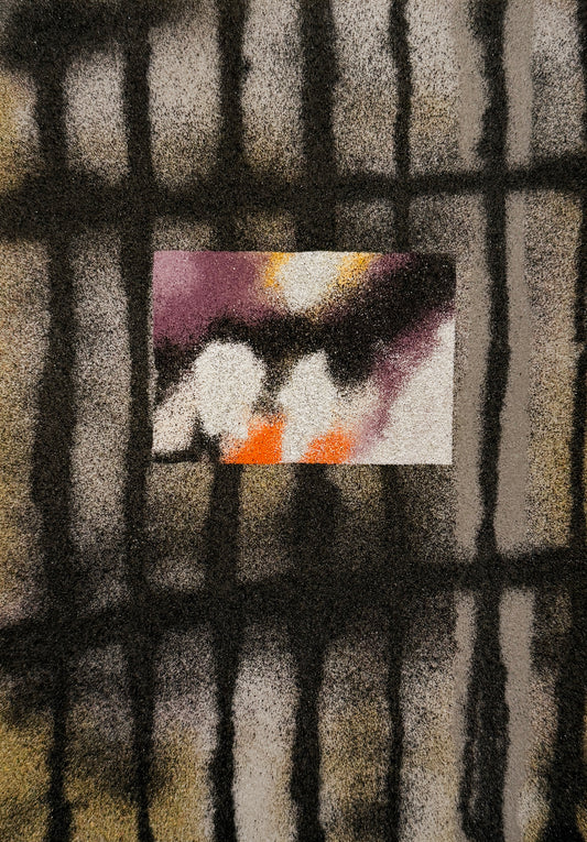 Self-Collage (Sand Series) 17