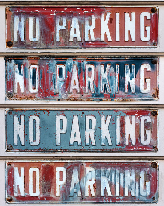 Parking Paint Palimpsest, 343-349 Oak Street