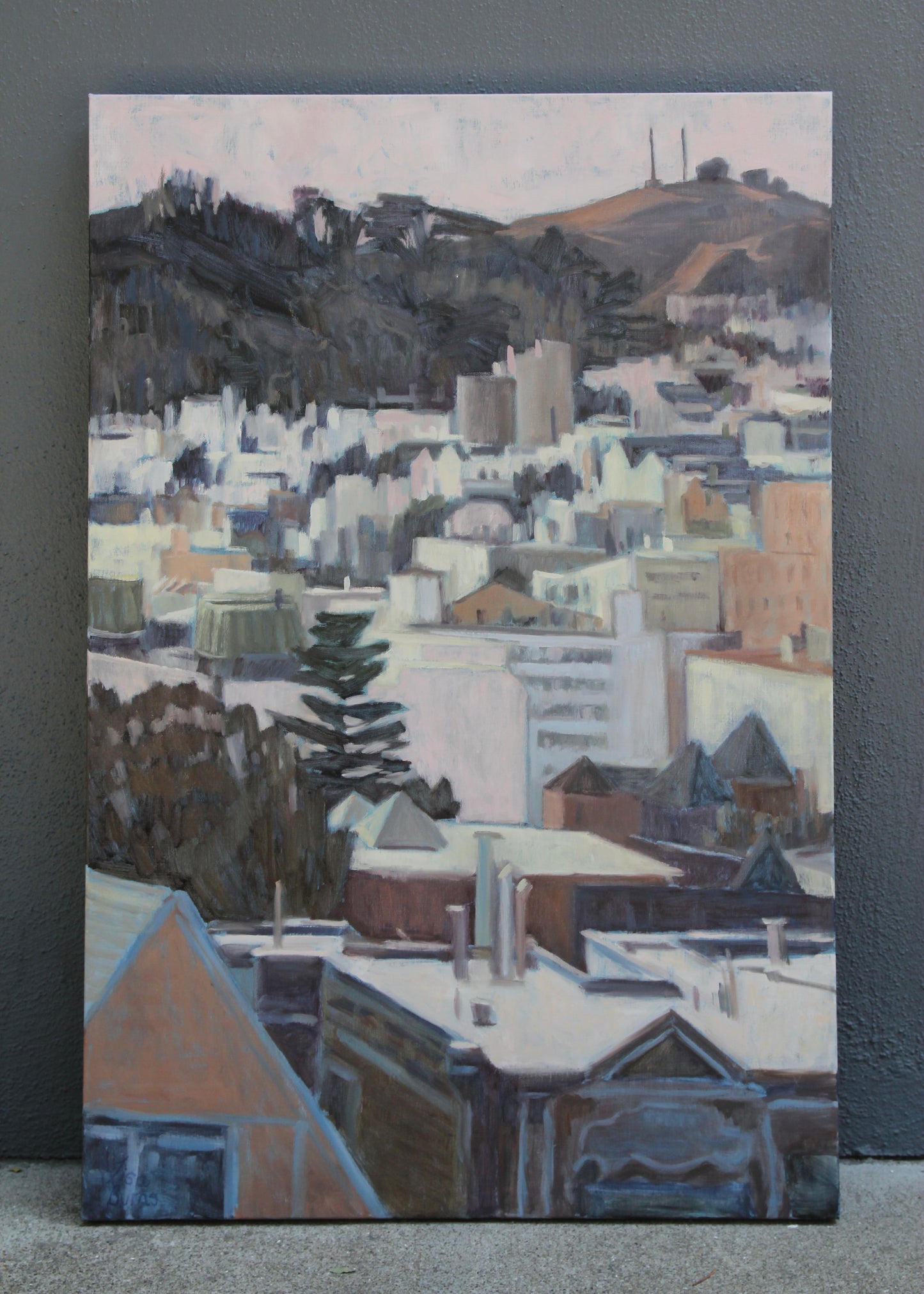 Nocturne on the hillside #1