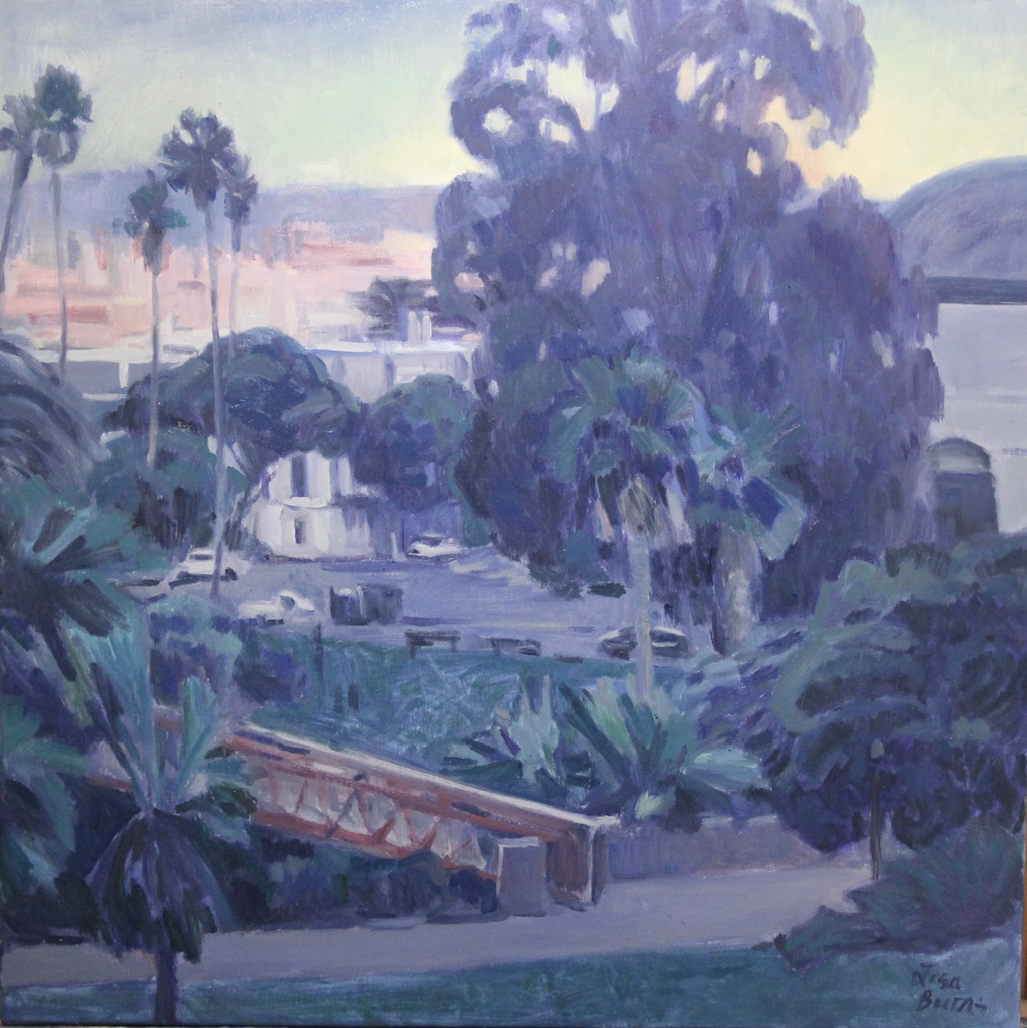 Twilight over Mission Dolores