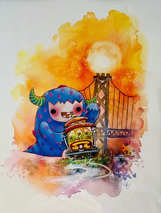 Catching A Cable Car