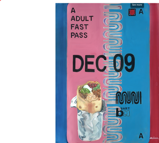 Muni Fast Pass: Burrito