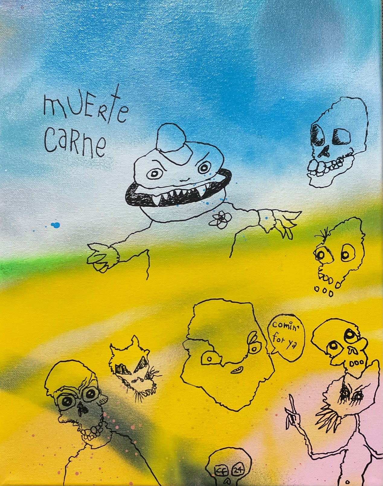 muerte carne