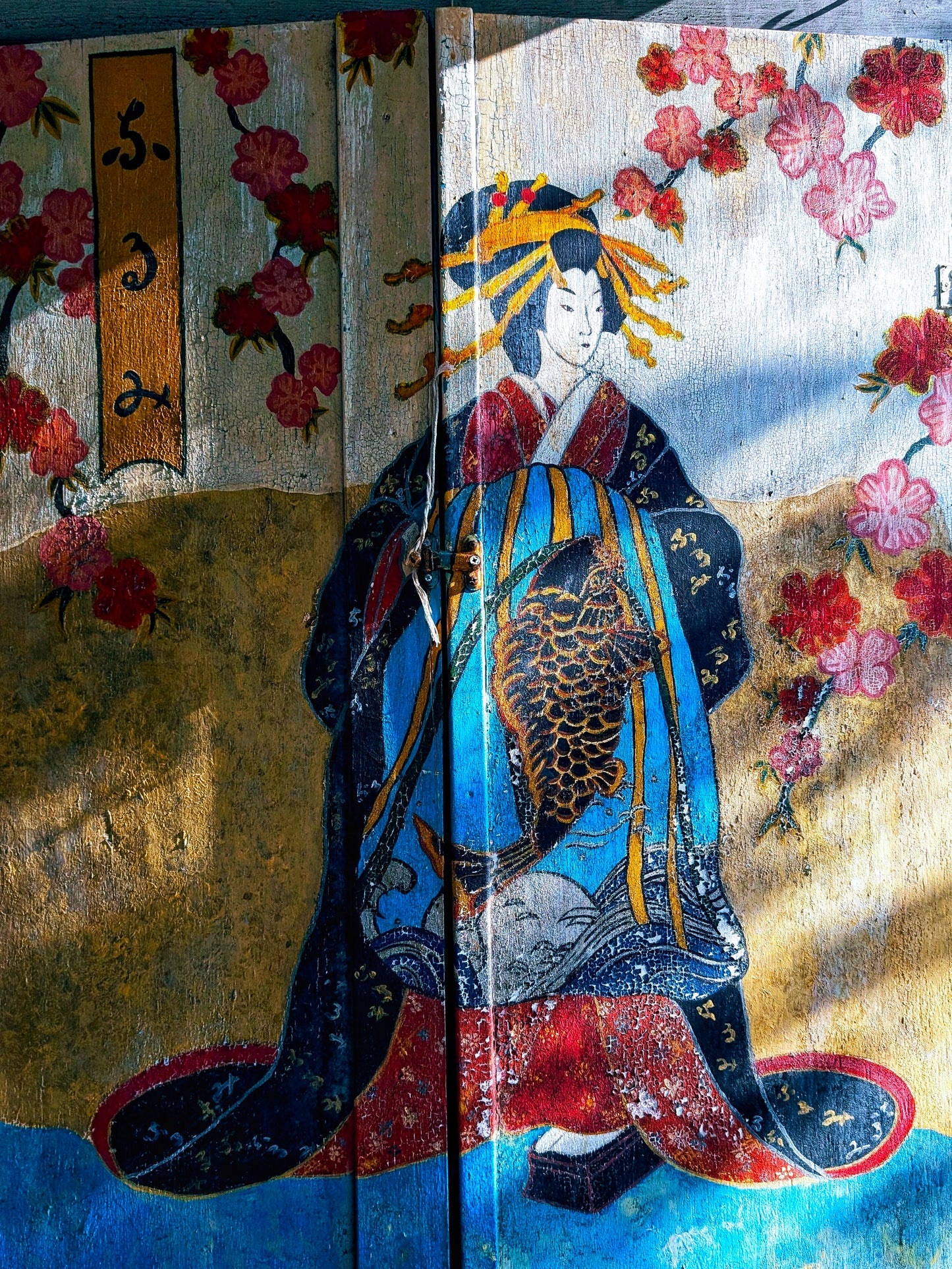 Geisha Mural on Fillmore