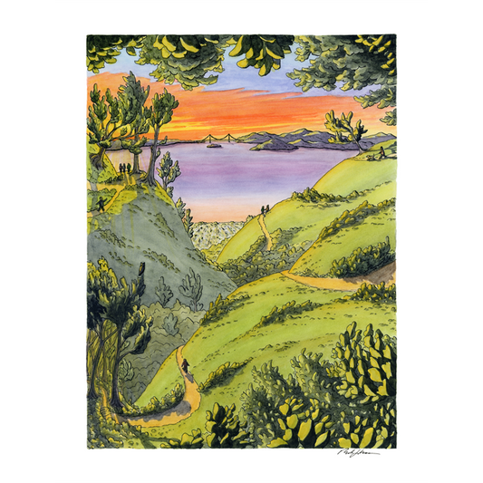 Berkeley Hills Sunset