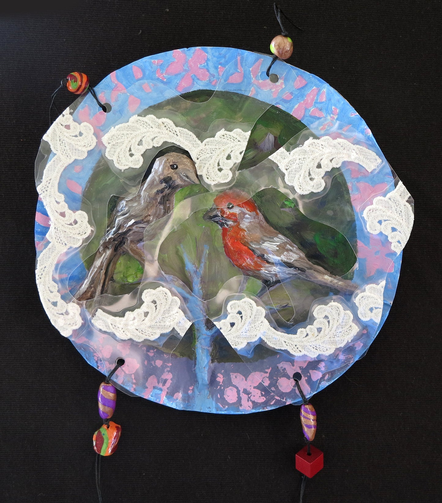 Papier Mache Plate Series IV