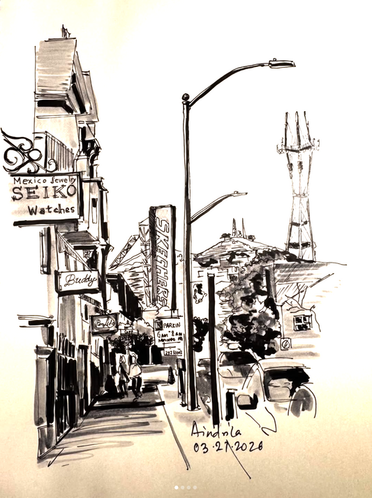 Mission Sketches: Mission & 23rd