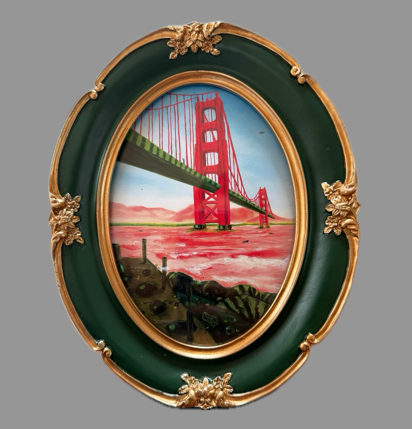 Watermelon Golden Gate Bridge