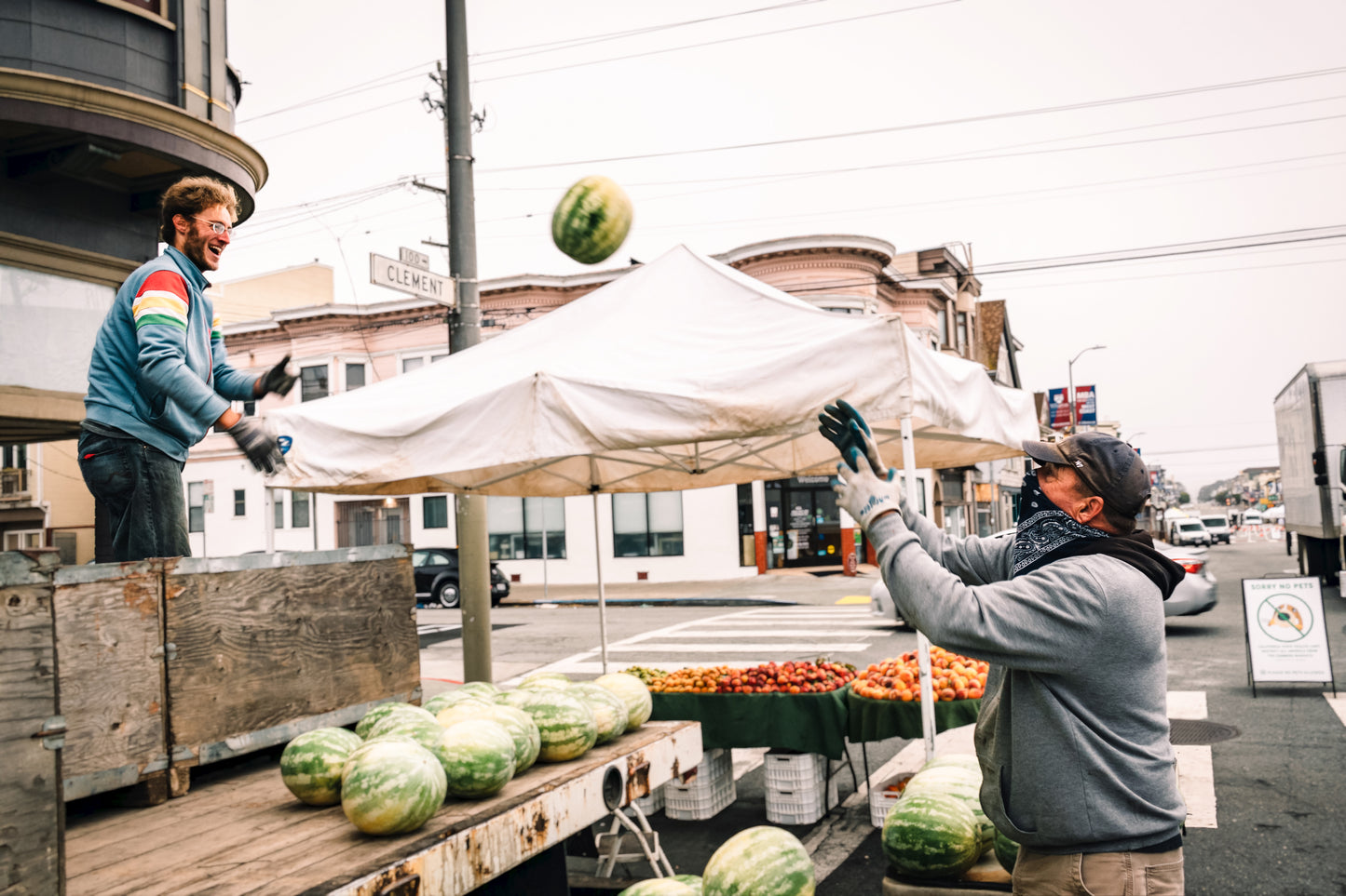 Flying Watermelons