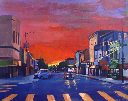 Clement Street Sunset