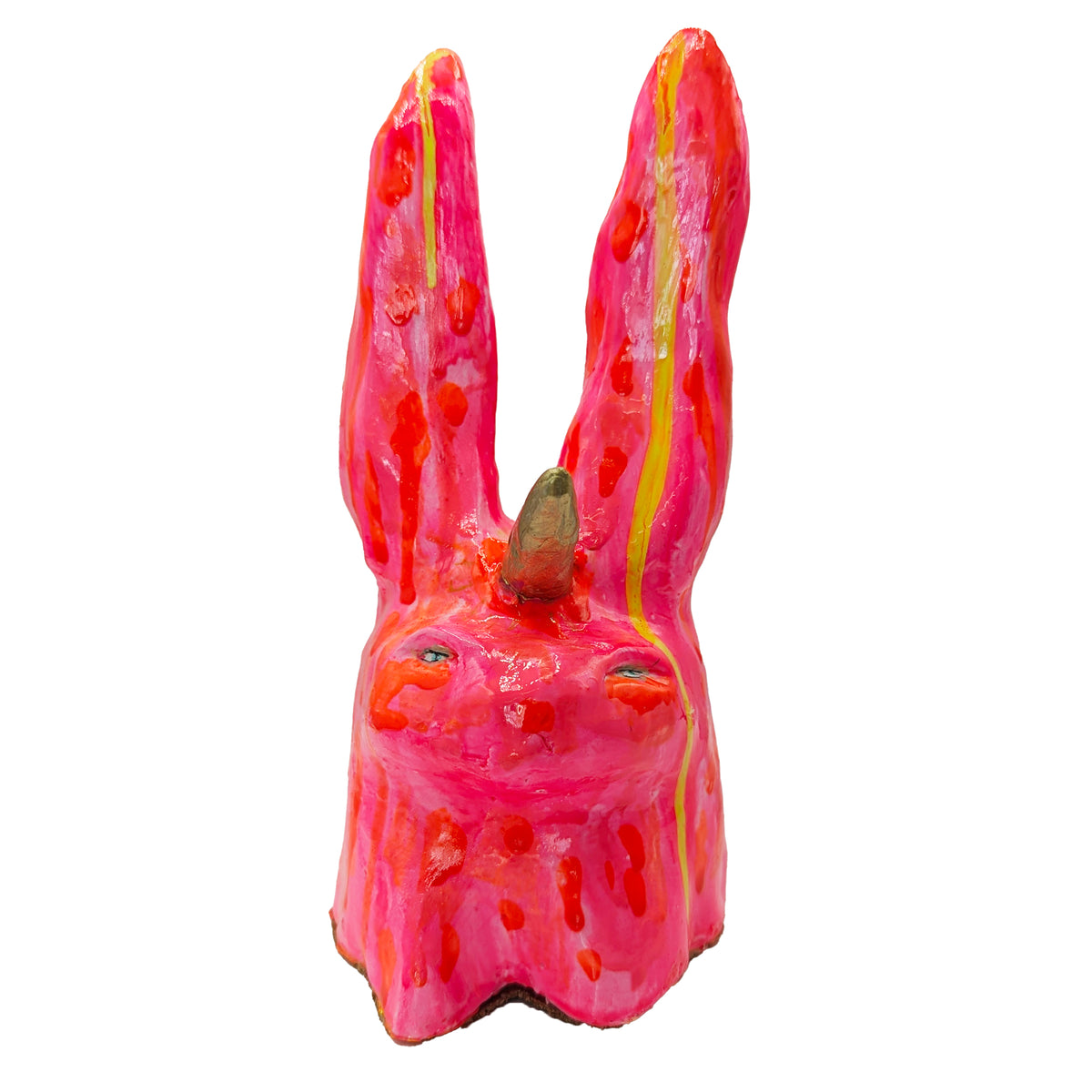 Disapproving Bunny Head - Unicorn