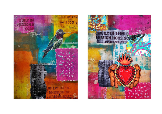 Mission District, San Francisco Diptych