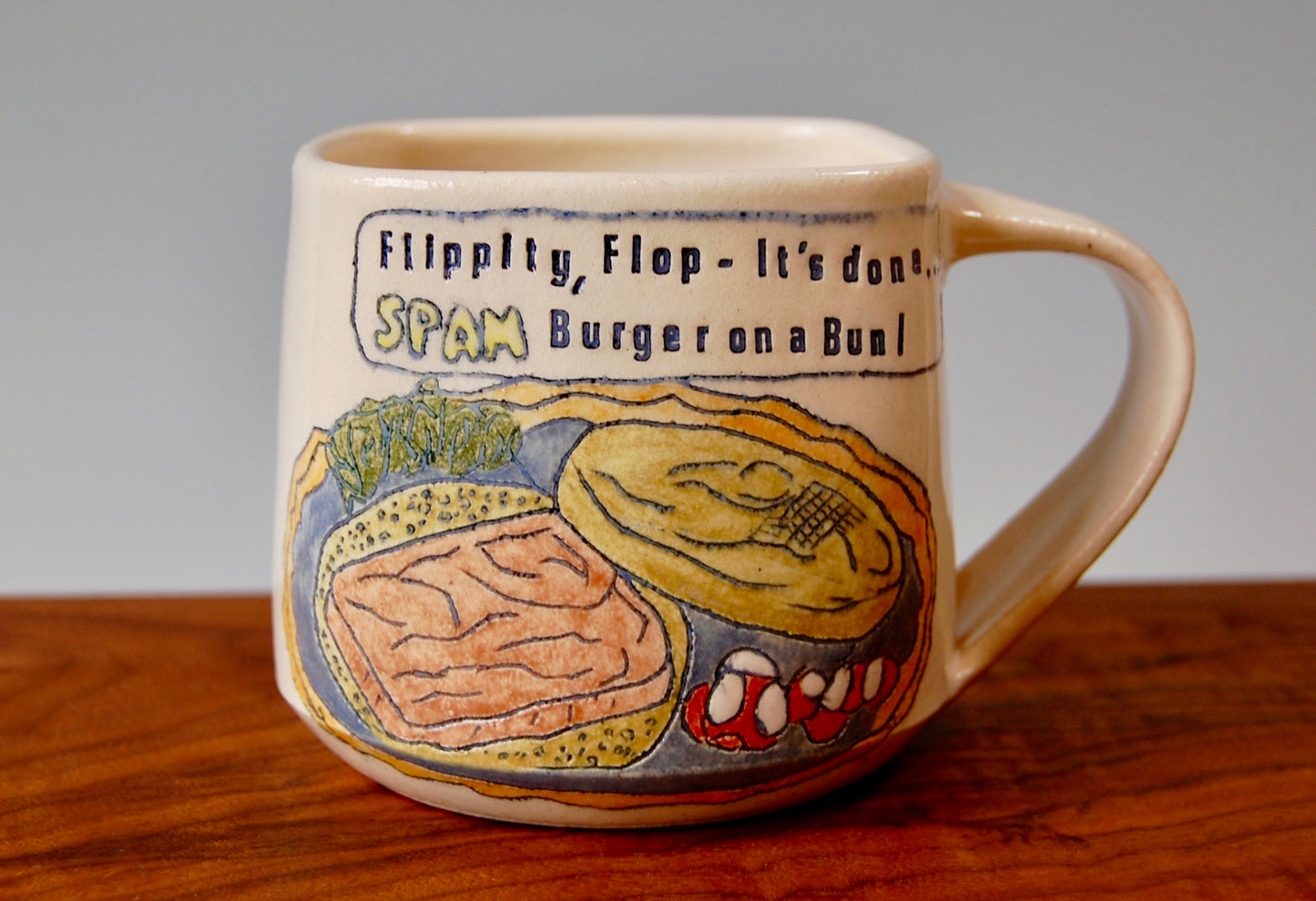 Spam Burger Mug