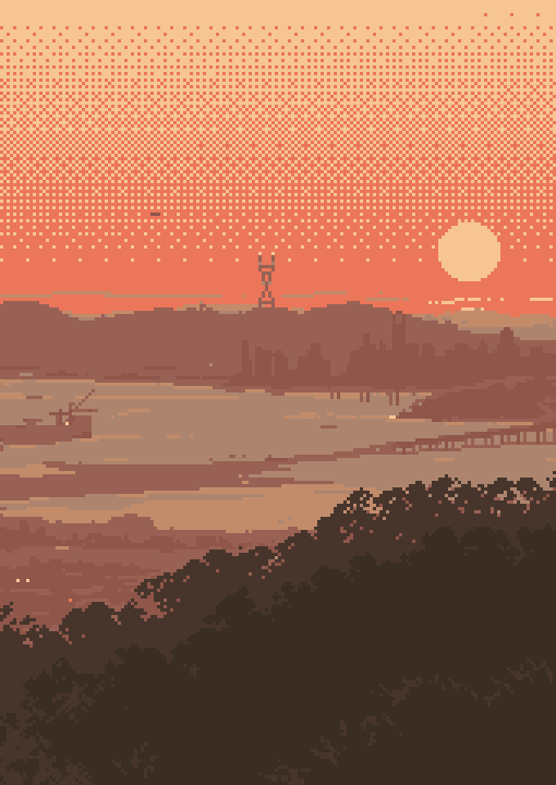 Pixel BART: Grizzly Peak