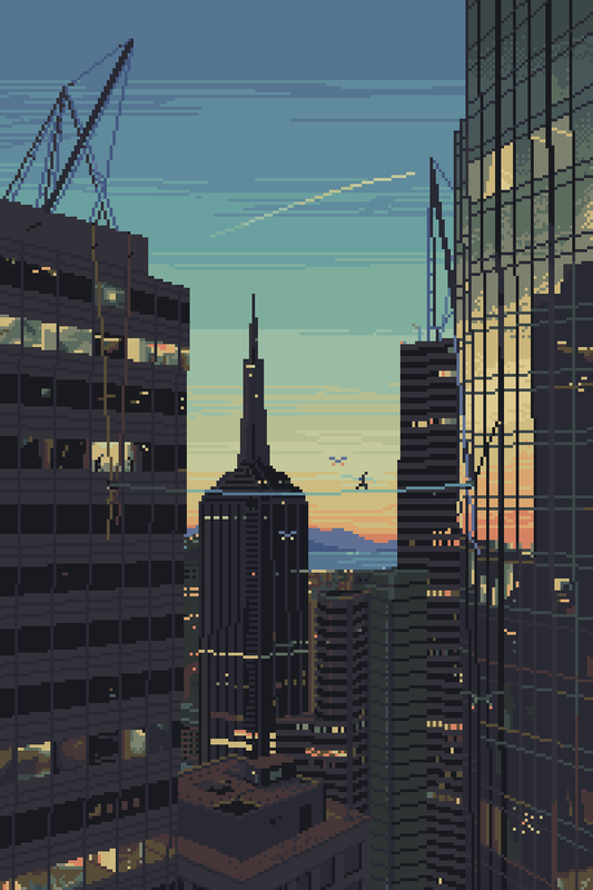 Pixel BART: Transamerica