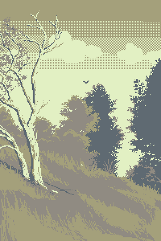 Pixel BART: Treetop in Bernal