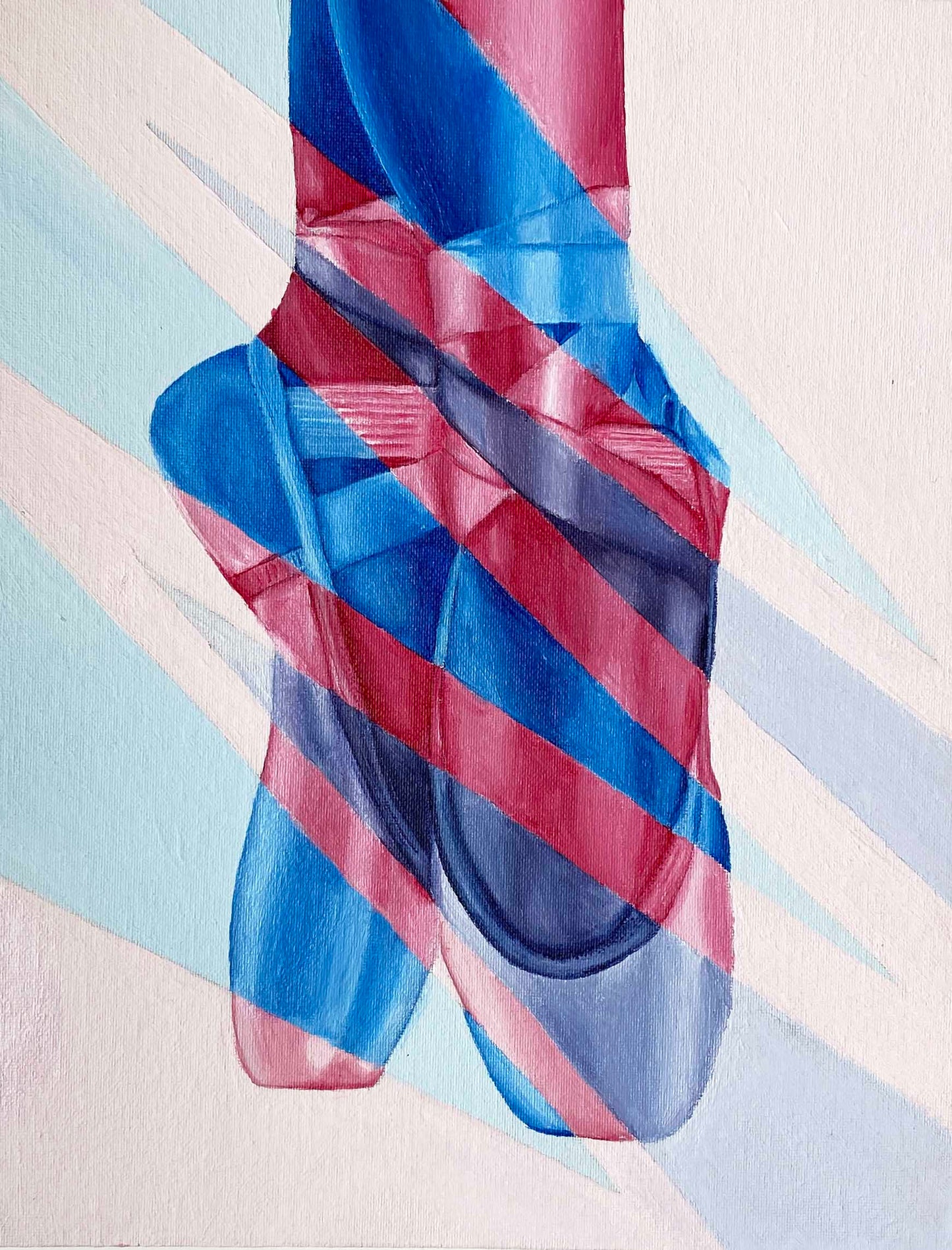 Fractured Pointe Shoes