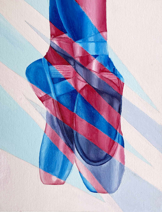 Fractured Pointe Shoes