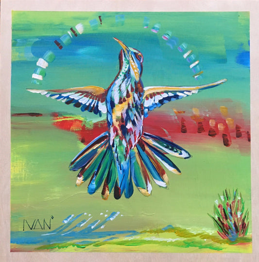 Hummingbird Open Heart