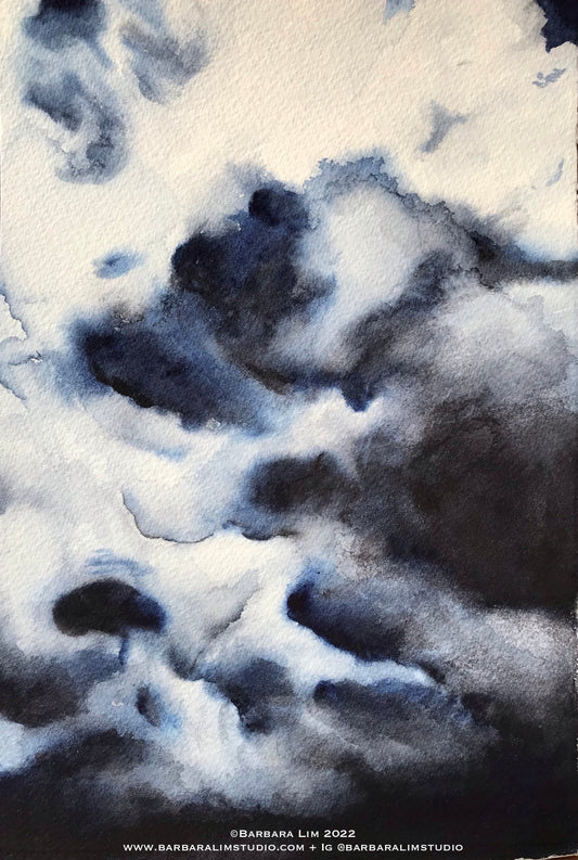 Storm Clouds or Skull No. 2