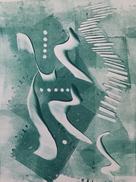 Woman Descending Stairs